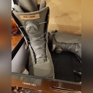 Ride X Sage Snowboarding Boots Sz. 8.5
